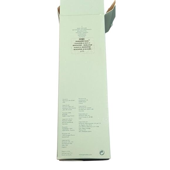 Partylite Mandarin Basil (Retired) Reed Diffuser Candle Scent Home Decor Holiday - Picture 4 of 7